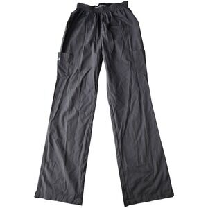 MOBB Scrub Pants Mens Large Tall Charcoal Grey Cargo 312P Medical Nursing Nurse